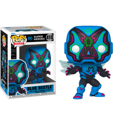BLUE BEETLE DIA DE LOS MUERTOS / SUPER HEROES / FIGURINE FUNKO POP BLUE BEETLE DIA DE LOS MUERTOS / SUPER HEROES / FIGURINE FUNKO POP