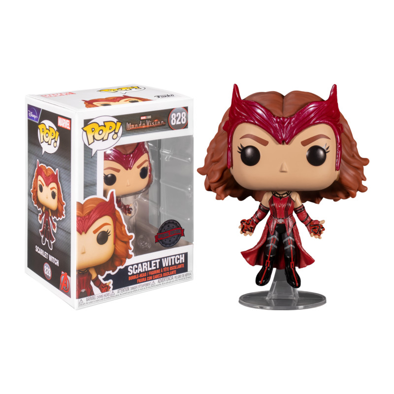 SCARLET WITCH FLYING / WANDAVISION / FIGURINE FUNKO POP / EXCLUSIVE SPECIAL EDITION