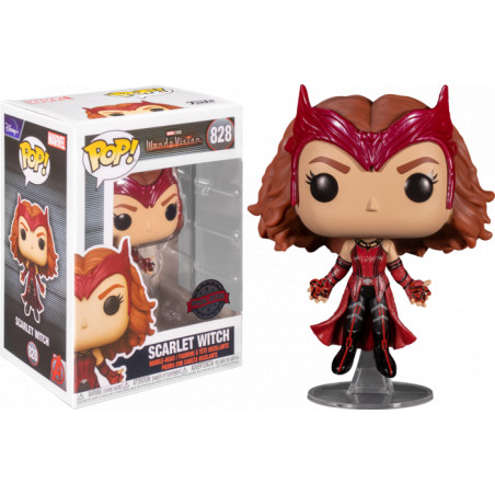 SCARLET WITCH FLYING / WANDAVISION / FIGURINE FUNKO POP / EXCLUSIVE SPECIAL EDITION