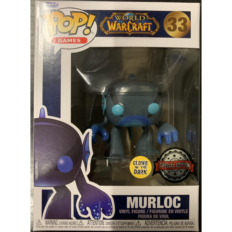 SPECTRAL MURLOC / WORLD OF WARCRAFT / FIGURINE FUNKO POP / EXCLUSIVE SPECIAL EDITION / GITD