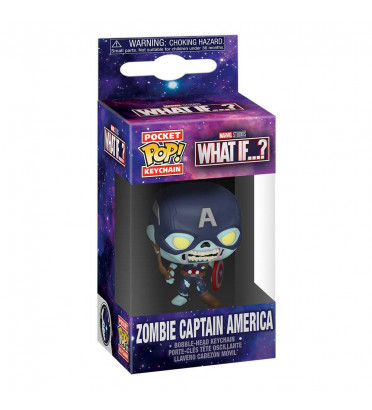 Funko Pop Marvel Zombie Captain America Bobble-Head 948 – Started With The  Mouse