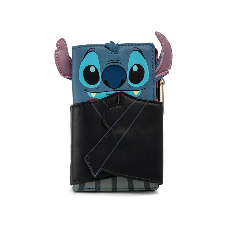 PORTEFEUILLE VAMPIRE STITCH BOW TIE / LILO ET STITCH / LOUNGEFLY