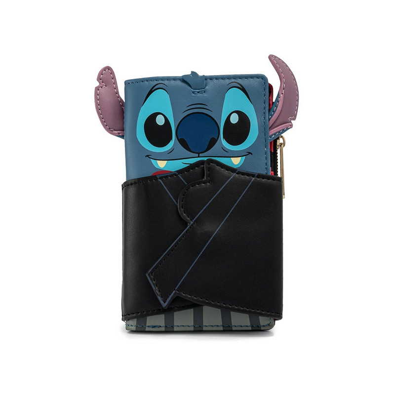 PORTEFEUILLE VAMPIRE STITCH BOW TIE / LILO ET STITCH / LOUNGEFLY PORTEFEUILLE VAMPIRE STITCH BOW TIE / LILO ET STITCH / LOUNGEFLY