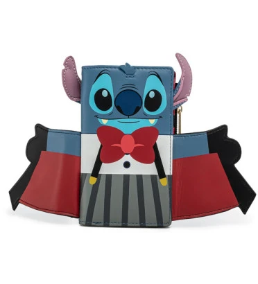 PORTEFEUILLE VAMPIRE STITCH BOW TIE / LILO ET STITCH / LOUNGEFLY PORTEFEUILLE VAMPIRE STITCH BOW TIE / LILO ET STITCH / LOUNGEFLY
