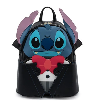 MINI SAC A DOS VAMPIRE STITCH BOW TIE / LILO ET STITCH / LOUNGEFLY
