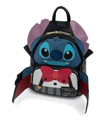 MINI SAC A DOS VAMPIRE STITCH BOW TIE / LILO ET STITCH / LOUNGEFLY MINI SAC A DOS VAMPIRE STITCH BOW TIE / LILO ET STITCH / LOUNGEFLY