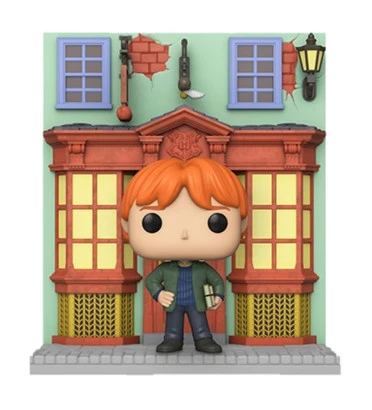 HARRY POTTER DIAGON ALLEY QUIDDITCH SUPPLIES STORE WITH RON / HARRY POTTER / FIGURINE FUNKO POP / EXCLUSIVE SPECIAL EDITION HARRY POTTER DIAGON ALLEY QUIDDITCH SUPPLIES STORE WITH RON / HARRY POTTER / FIGURINE FUNKO POP / EXCLUSIVE SPECIAL EDITION