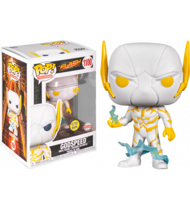 GODSPEED / THE FLASH FASTEST MAN ALIVE / FIGURINE FUNKO POP / EXCLUSIVE SPECIAL EDITION / GITD