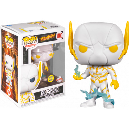 GODSPEED / THE FLASH FASTEST MAN ALIVE / FIGURINE FUNKO POP / EXCLUSIVE SPECIAL EDITION / GITD