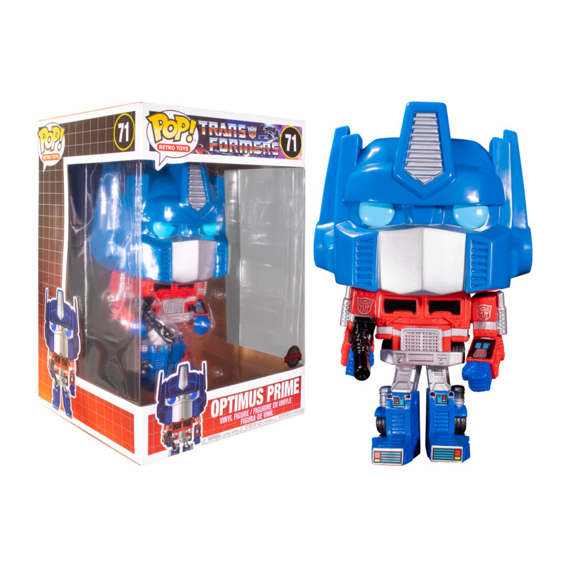 OPTIMUS PRIME SUPER OVERSIZED / TRANSFORMERS / FIGURINE FUNKO POP / EXCLUSIVE SPECIAL EDITION