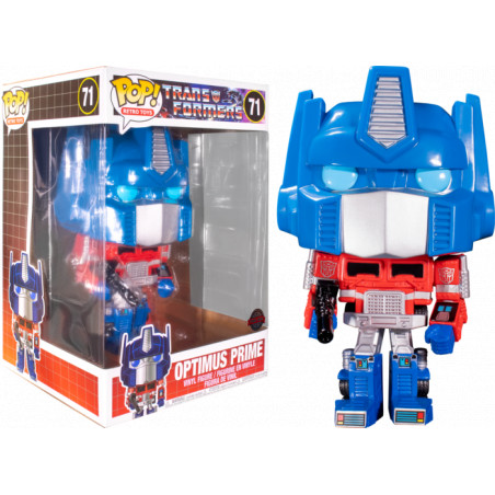 OPTIMUS PRIME SUPER OVERSIZED / TRANSFORMERS / FIGURINE FUNKO POP / EXCLUSIVE SPECIAL EDITION