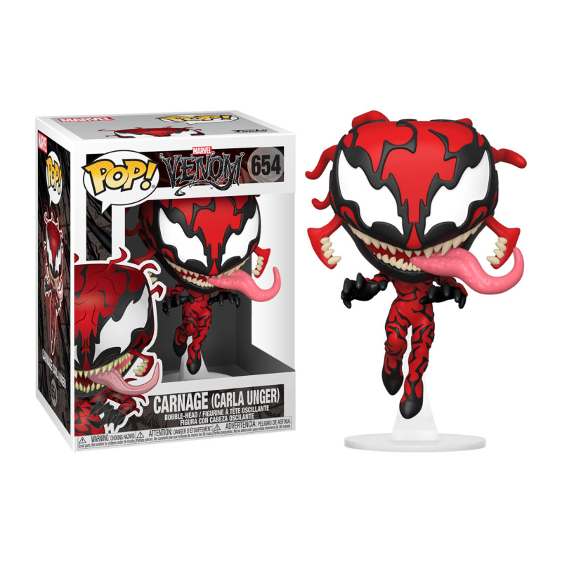 CARNAGE CARLA UNGER / VENOM / FIGURINE FUNKO POP / EXCLUSIVE SPECIAL EDITION