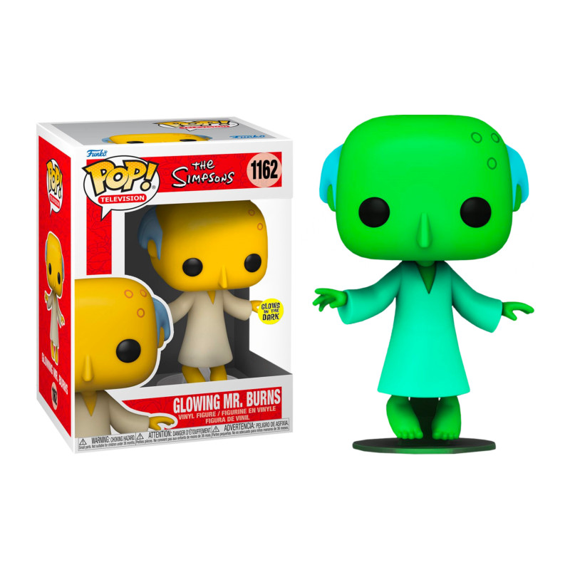 GLOWING MR BURNS / THE SIMPSONS / FIGURINE FUNKO POP / EXCLUSIVE SPECIAL EDITION / GITD