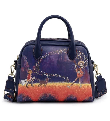 SAC A MAIN COCO MARIGOLD BRIDGE GUITAR STRAP / COCO / LOUNGEFLY