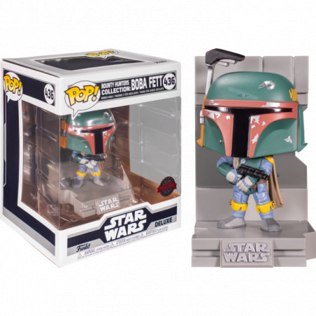 BOUNTY HUNTER BOBA FETT / STAR WARS / FIGURINE FUNKO POP / EXCLUSIVE SPECIAL EDITION