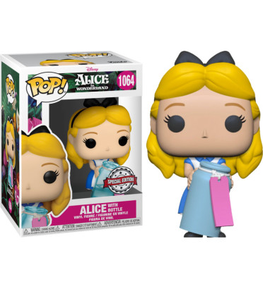 ALICE WITH BOTTLE / ALICE AU PAYS DES MERVEILLES / FIGURINE FUNKO POP / EXCLUSIVE SPECIAL EDITION ALICE WITH BOTTLE / ALICE AU PAYS DES MERVEILLES / FIGURINE FUNKO POP / EXCLUSIVE SPECIAL EDITION