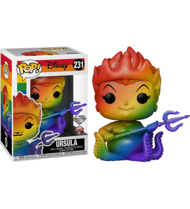 URSULA PRIDE / LA PETITE SIRENE / FIGURINE FUNKO POP / EXCLUSIVE SPECIAL EDITION / DIAMOND URSULA PRIDE / LA PETITE SIRENE / FIGURINE FUNKO POP / EXCLUSIVE SPECIAL EDITION / DIAMOND