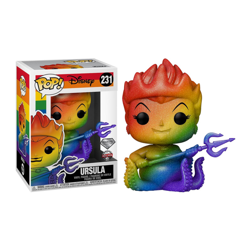 URSULA PRIDE / LA PETITE SIRENE / FIGURINE FUNKO POP / EXCLUSIVE SPECIAL EDITION / DIAMOND