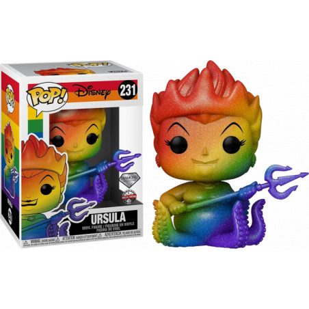 URSULA PRIDE / LA PETITE SIRENE / FIGURINE FUNKO POP / EXCLUSIVE SPECIAL EDITION / DIAMOND