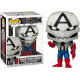 POISON CAPTAIN AMERICA / VENOM / FIGURINE FUNKO POP / EXCLUSIVE SPECIAL EDITION