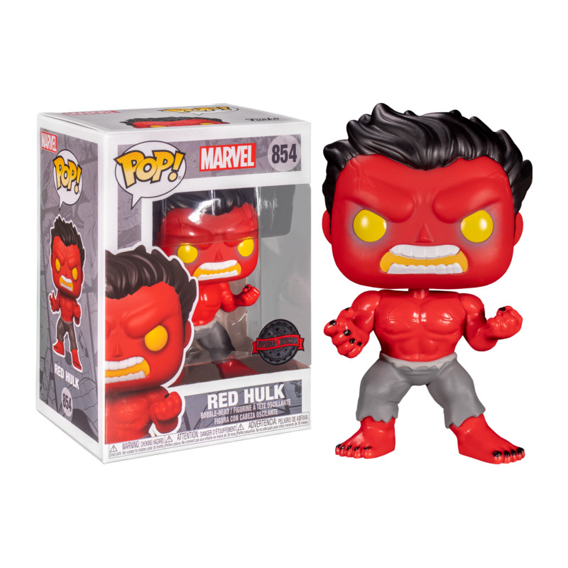 RED HULK / MARVEL / FIGURINE FUNKO POP / EXCLUSIVE SPECIAL EDITION