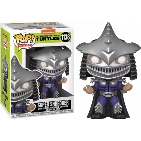 SUPER SHREDDER METALLIC VAGUE 2 / LES TORTUES NINJA / FIGURINE FUNKO POP / SPECIAL EDITION