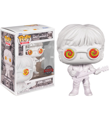 JOHN LENNON WITH PSYCHEDELIC / JOHN LENNON / FIGURINE FUNKO POP / EXCLUSIVE SPECIAL EDITION JOHN LENNON WITH PSYCHEDELIC / JOHN LENNON / FIGURINE FUNKO POP / EXCLUSIVE SPECIAL EDITION