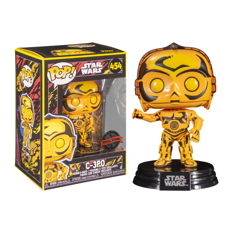 C-3PO RETRO SERIES / STAR WARS / FIGURINE FUNKO POP / EXCLUSIVE SPECIAL EDITION