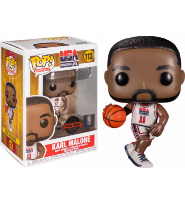 KARL MALONE / USA BASKETBALL / FIGURINE FUNKO POP / EXCLUSIVE SPECIAL EDITION