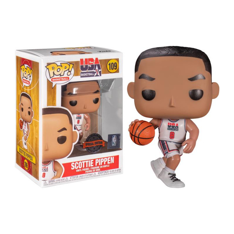 SCOTTIE PIPPEN / USA BASKETBALL / FIGURINE FUNKO POP / EXCLUSIVE SPECIAL EDITION