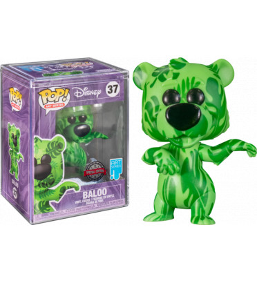 BALOO ARTIST SERIE WITH POP PROTECTOR / LE LIVRE DE LA JUNGLE / FIGURINE FUNKO POP / EXCLUSIVE SPECIAL EDITION