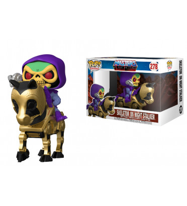 SKELETOR ON NIGHT STALKER / LES MAITRES DE L'UNIVERS / FIGURINE FUNKO POP