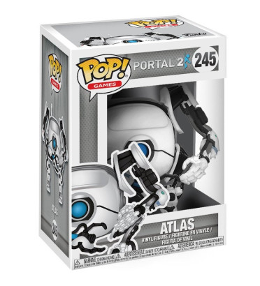 ATLAS / PORTAL / FIGURINE FUNKO POP / BOITE ABIMÉE