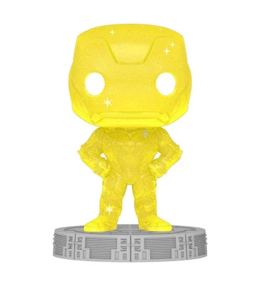 IRON MAN ARTIST SERIES WITH POP PROTECTOR / INFINITY SAGA / FIGURINE FUNKO POP
