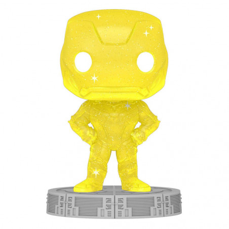 IRON MAN ARTIST SERIES WITH POP PROTECTOR / INFINITY SAGA / FIGURINE FUNKO POP