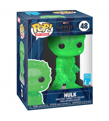 HULK ARTIST SERIES WITH POP PROTECTOR / INFINITY SAGA / FIGURINE FUNKO POP