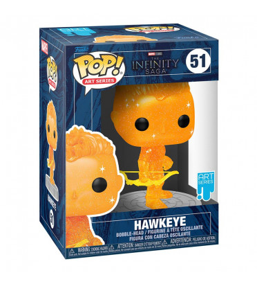 HAWKEYE ARTIST SERIES WITH POP PROTECTOR / INFINITY SAGA / FIGURINE FUNKO POP