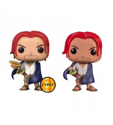 PACK SHANKS + CHASE / ONE PIECE / FIGURINE FUNKO POP / EXCLUSIVE SPECIAL EDITION