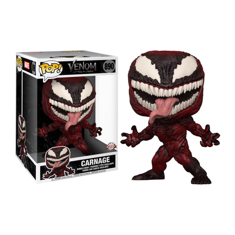 CARNAGE SUPER OVERSIZED / VENOM / FIGURINE FUNKO POP / EXCLUSIVE SPECIAL EDITION