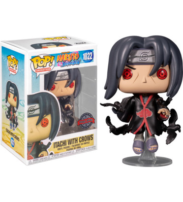 ITACHI WITH CROWS / NARUTO / FIGURINE FUNKO POP / EXCLUSIVE SPECIAL EDITION ITACHI WITH CROWS / NARUTO / FIGURINE FUNKO POP / EXCLUSIVE SPECIAL EDITION