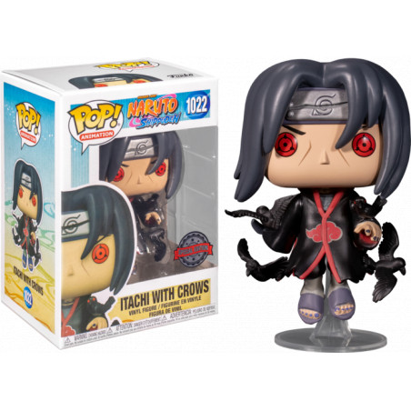 ITACHI WITH CROWS / NARUTO / FIGURINE FUNKO POP