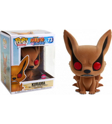 KURAMA / NARUTO / FIGURINE FUNKO POP / EXCLUSIVE SPECIAL EDITION / FLOCKED