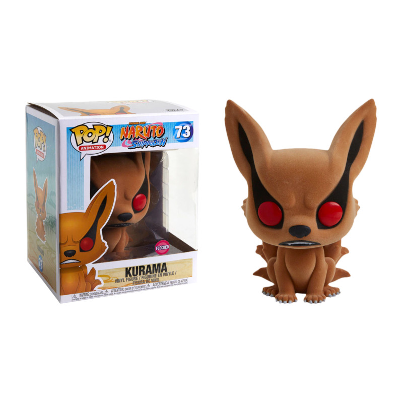 KURAMA / NARUTO / FIGURINE FUNKO POP / EXCLUSIVE SPECIAL EDITION / FLOCKED