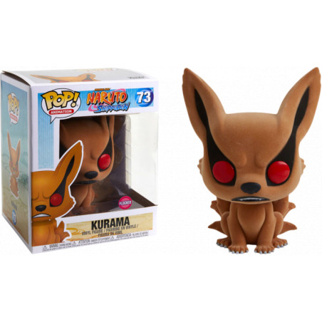 KURAMA / NARUTO / FIGURINE FUNKO POP / EXCLUSIVE SPECIAL EDITION / FLOCKED