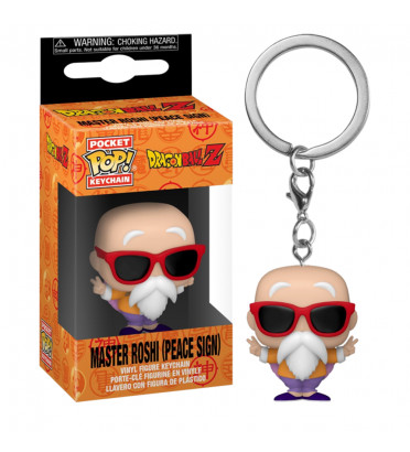 MASTER ROSHI PEACE SIGN / DRAGON BALL Z / FUNKO POCKET POP