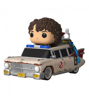 ECTO-1 WITH TREVOR / GHOSTBUSTERS AFTERLIFE / FIGURINE FUNKO POP