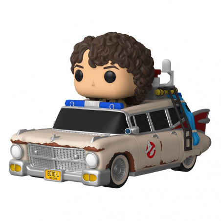 ECTO-1 WITH TREVOR / GHOSTBUSTERS AFTERLIFE / FIGURINE FUNKO POP