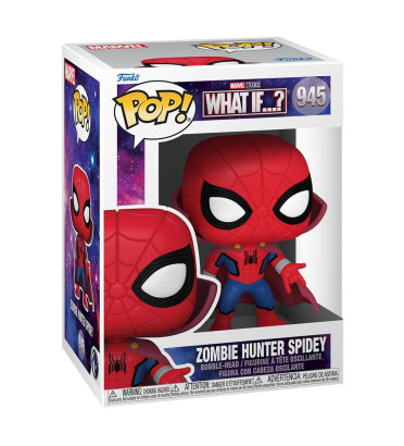 ZOMBIE HUNTER SPIDEY / MARVEL WHAT IF / FIGURINE FUNKO POP ZOMBIE HUNTER SPIDEY / MARVEL WHAT IF / FIGURINE FUNKO POP
