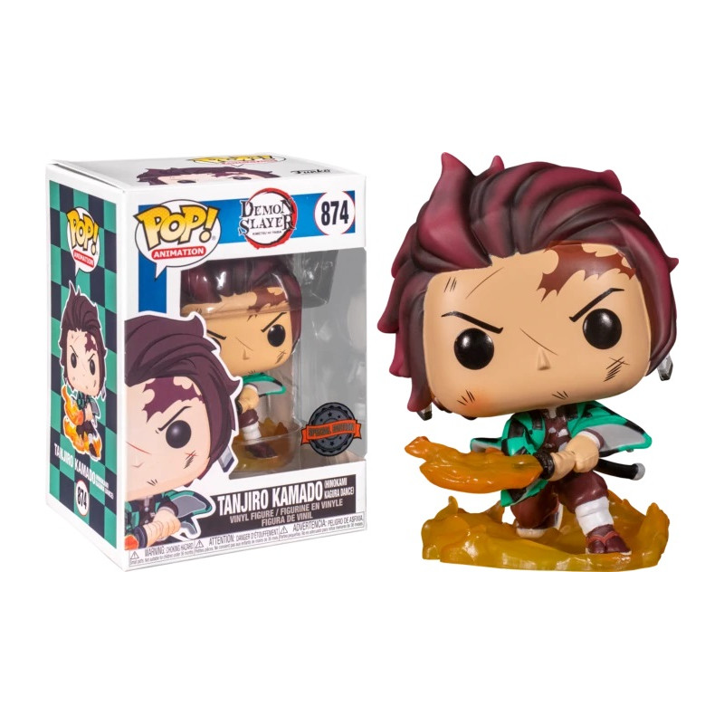 TANJIRO KAMADO HINOKAMI KAGURA DANCE / DEMON SLAYER / FIGURINE FUNKO POP / EXCLUSIVE SPECIAL EDITION