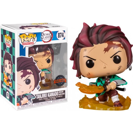 TANJIRO KAMADO HINOKAMI KAGURA DANCE / DEMON SLAYER / FIGURINE FUNKO POP / EXCLUSIVE SPECIAL EDITION